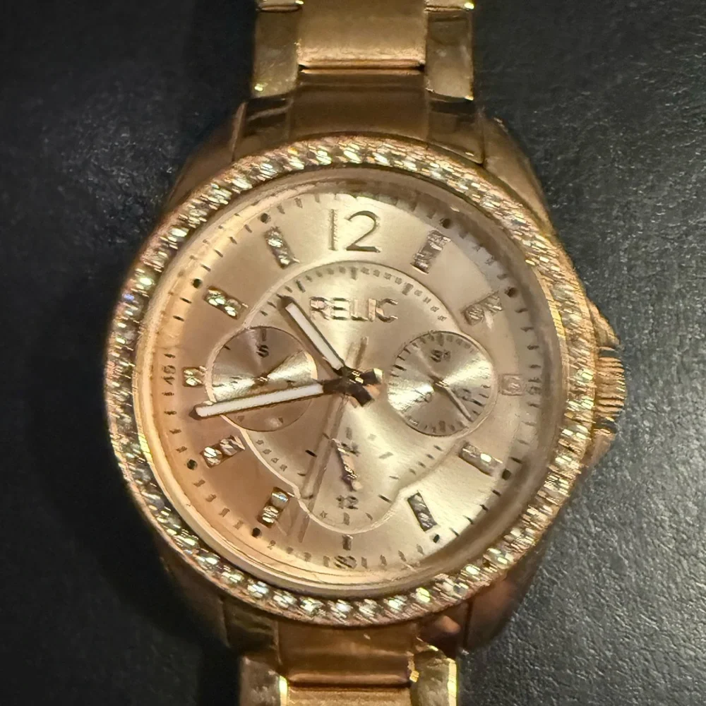 Relic by Fossil Women's Emersyn Rose Gold-Tone Multifunction Watch ZR16023